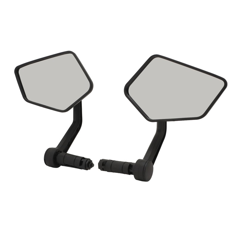 Bar End Bike Mirror Handlebar Mount Rearview 360 Degree Rotatable