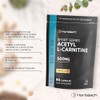 Acetyl L-Carnitine 500mg | 90 Vegan Capsules | High Strength