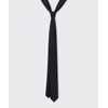Musinsa Standard Wool Slim Solid Tie [Black]