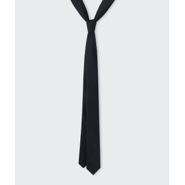 Musinsa Standard Wool Slim Solid Tie [Black]