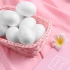 PRETYZOOM 50pcs Foam Eggs Easter Styrofoam Polystyrene Egg Shapes Easter