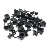 RLECS 20pcs 6N-4 Strain Relief Bushing Black Round Cable Wire