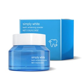 Teeth Whitening Deluxe Powder, Stain Removal, No Sensitivity, Mint Flavor - 1PCS