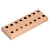 Plier Organizer Pine Wood Display Stand Base Wooden Cutter Holder