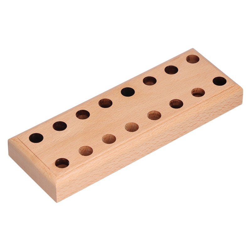 Plier Organizer Pine Wood Display Stand Base Wooden Cutter Holder