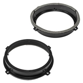 tomzz Audio 2825-004 Speaker Rings Adapter Brackets Compatible with Kia XCeed from 2020 Front Door for 165 mm DIN Speaker