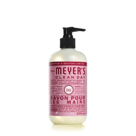 Mrs. Meyer's Clean Day Liquid Hand Soap, Peppermint, Cruelty Free and Biodegradable Hand Wash Made with Essential Oils, 370 ml Soap Pump Bottle