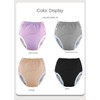 Cotton Incontinence Pants for Adults: Washable, Breathable, Adjustable Leak-Proof Underwear