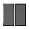 140mm Fan Filter,HFEIX Computer Case Dustproof Magnetic Frame Mesh Black