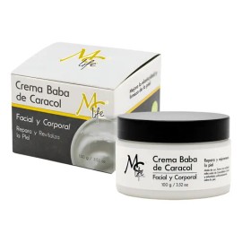 Crema Facial Baba Caracol Mc Life Aclaradora Anti Edad 100 G Todo Tipo De Piel Día/noche