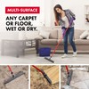 2-in-1 Silicone Rubber Broom Carpet Rake and Squeegee - Swivel