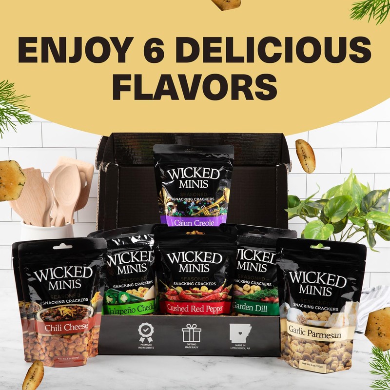 Wicked Minis Soup & Oyster Crackers - Saltine & Salted