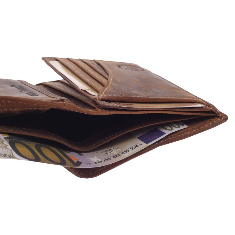 Green Burry Wallet 1701 Brown BROWN