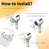 Foweroty [4 Pairs] Replacement Ear Tips for Airpods Pro and
