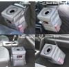 EPAuto Waterproof Car Trash Can with Lid and Storage Pockets,