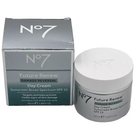 No7 No 7 Future Renew Damage Reversal Day Cream 1.7 oz Sensitive Skin SPF 25