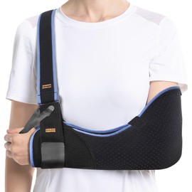 VELPEAU Arm Sling Shoulder Immobilizer for Women and Men, fit Left or Right Arm - Rotator Cuff Support Brace - Medical Sling for Shoulder, Clavicle, Elbow Injury (Comfort type, 2X-Large: Bust 47″-53″)