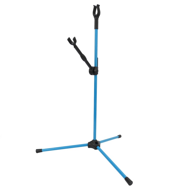 Archery Bow Stand Rack Height Adjustable Flexible Detachable Fiber Glass