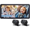 2-Kids Baby Car Camera for Seat: 6.9 Inch Ultrawide Display