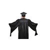 Unisex Masters Cap and Gown with 2025 Year Charm, Masters