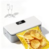 6-Gear Adjustable Mini Bag Sealer, with LED Display, Cutter &