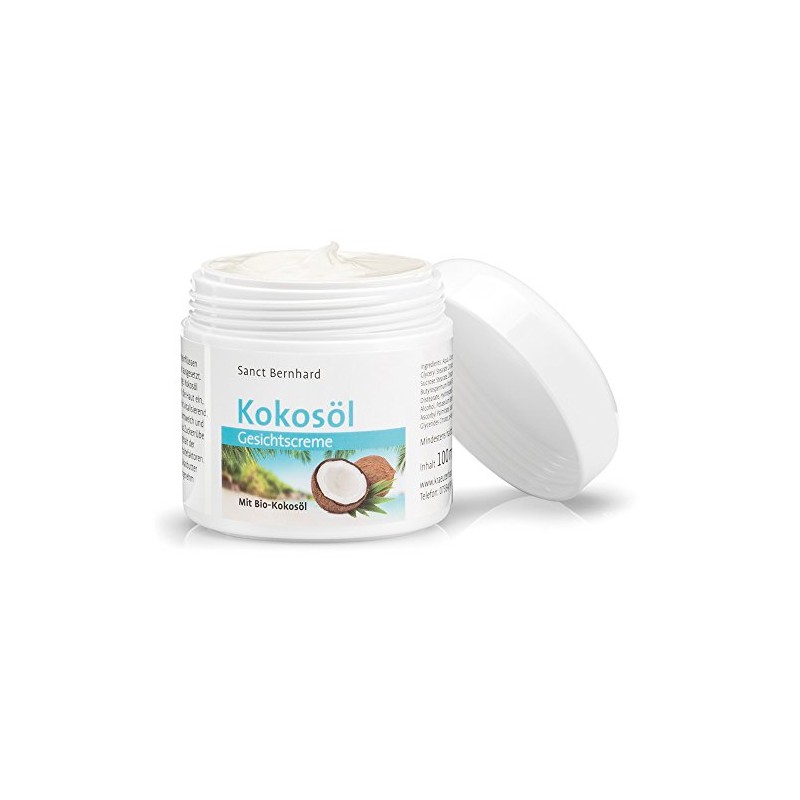 Sanct Bernhard Coconut Oil Face Cream Intensively Nourishing Moisturising Face