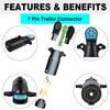CXTM 7 Way Trailer Plug Tester, 7 Pin Trailer Light