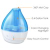 Crane Personal Ultrasonic Cool Mist Humidifier – 1.5 Liter, 8-Hour