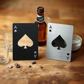 Creative Poker Beer Bottle Opener Spades A Bottle Opener Stainless Steel Beer Opener Perso