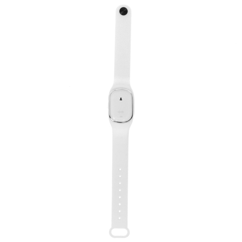 Outdoor Mosquito Repellent Bracelet Ultrasonic AntiMosquito Wristband for Children Adult(White