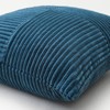 Set of 1 Decorative Throw Pillow Cover Soft Corduroy Solid