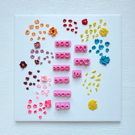 Viredelo Polymer Clay Cutters for Earrings Making - 13 Shapes for Earrings and Jewelry Making,Clay Cutters for Polymer Clay Jewelry,C-6