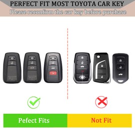 OFF WE GO for Toyota Key Fob Cover with Bear Keychain, Soft TPU Key Case Protection Compatible with Toyota RAV4 Camry Corolla 4Runner Highlander Prius GT86 Avalon C-HR Key Accessories, Pink
