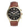 Flynn Chronograph Brown Leather Watch