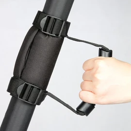 MRIKOL UTV Grab Handles, Handles Fit for 1.5-2.24 inches Roll Bar Compatible with Polaris RZR Ranger General Defender Uforce Can Am X3 Kawasaki Mule Teryx 2 Pack