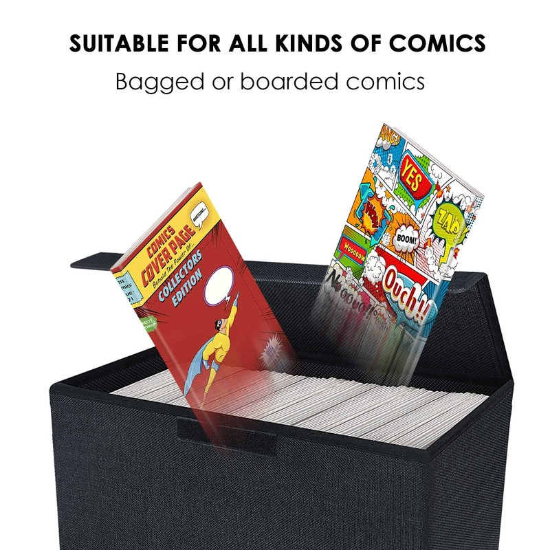 Leffis Comic Book Storage, Box 15.5" X 7.5" X 11.3",