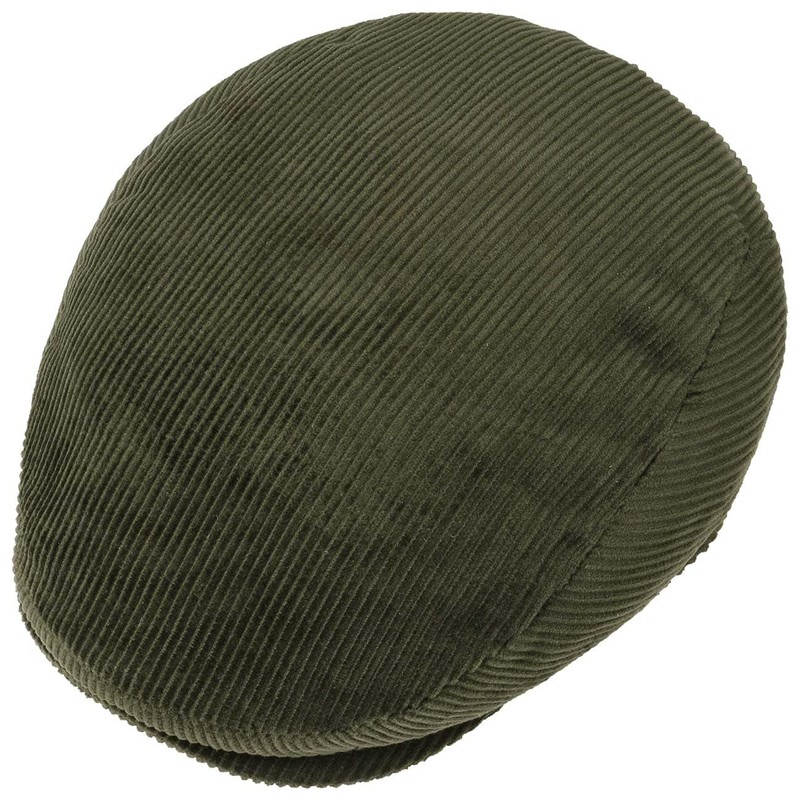 Lipodo Cord Flat Cap Men/Women - Cotton Peaked Cap -