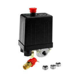 The Lord of the Tools Single-phase pressure switch for compressor, air compressor with blanking plug and safety valve