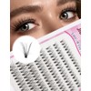 Natural Lash Clusters Wispy Eyelash Clusters Fluffy Cluster Eyelash Extensions