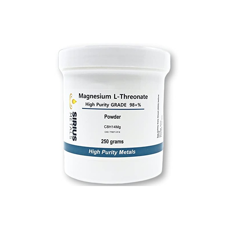 Magnesium L-Threonate 250g 98% Purity