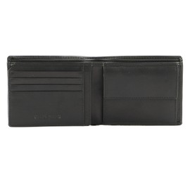 Chiemsee 021766 Men's Genuine Leather Wallet Black, black, Modern