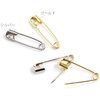 MERZEN AC110-0 Snapping Safety Pins, Silver, 0.9 inches (24 mm),