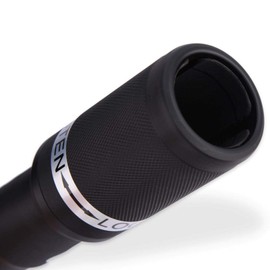 Alomejor 12.6 Inch Cue Extension Aluminium Alloy Telescopic Billiard Pool Cue Extender (Black)