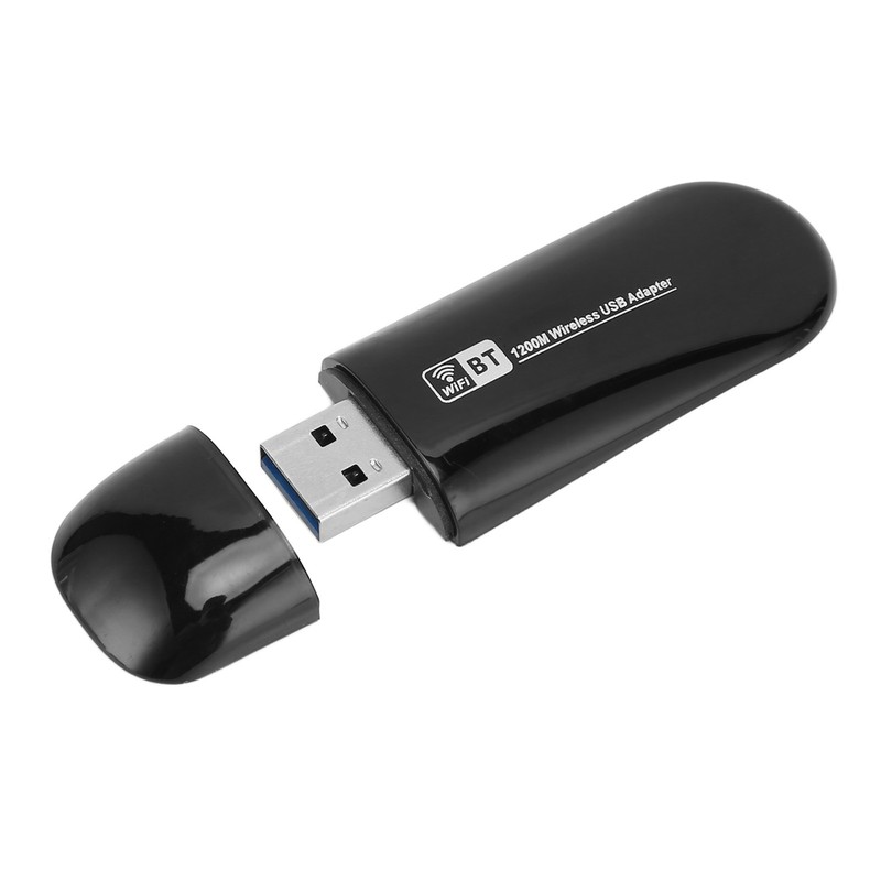 Wireless USB Adapter Desktop Computer 1200Mbps Wireless Network Card Dual