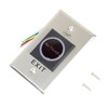 Recessed access switch PNI PB103, touchless, NO/NC/COM, 12V/24V DC, status