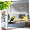Abaodam Window Bird Feeder with Suction Cups Clear Outdoor Bird