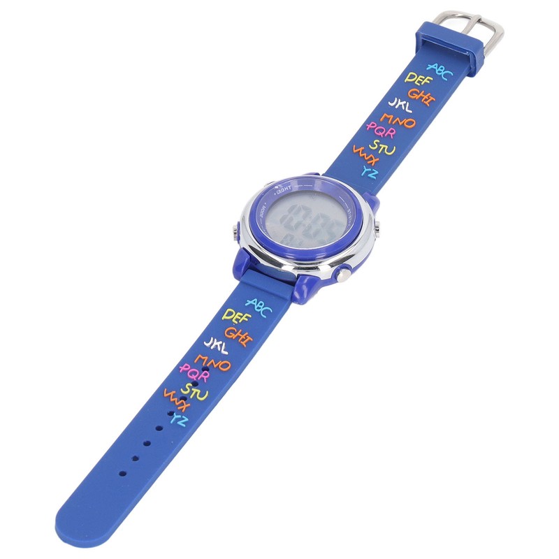 Cartoon Kids Watch Waterproof LED Backlight Electronic Child Watch with