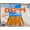 D'Gari 3 D'GARI Gelatin Dessert Sugar Free Orange. Gelatina Light