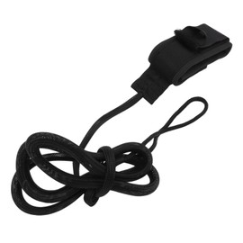 Surfboard Foot Rope, Portable NonBreak Safe, Uniform Strength PVC for Easy Attachment of Paddle Board Foot Rope and Ankle Fixation (Black)