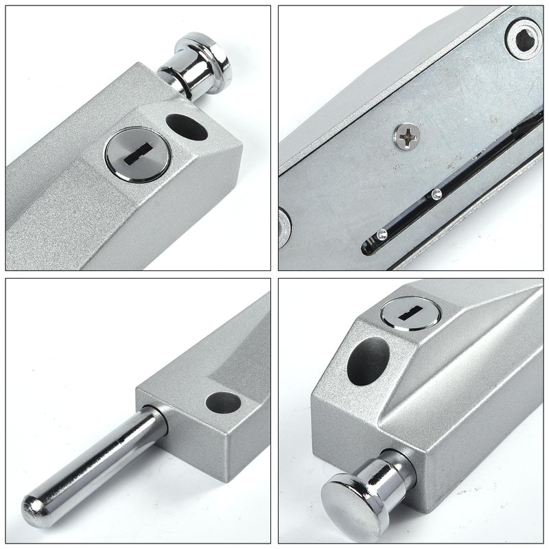 Multi-Purpose Door Bolt, Garage Door Lock, Gate Bolt Lock, Shed